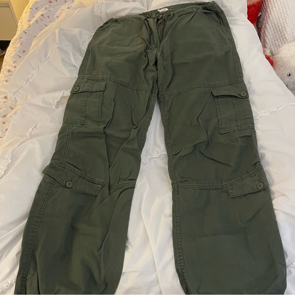 Y2K vintage low rise cargo pants